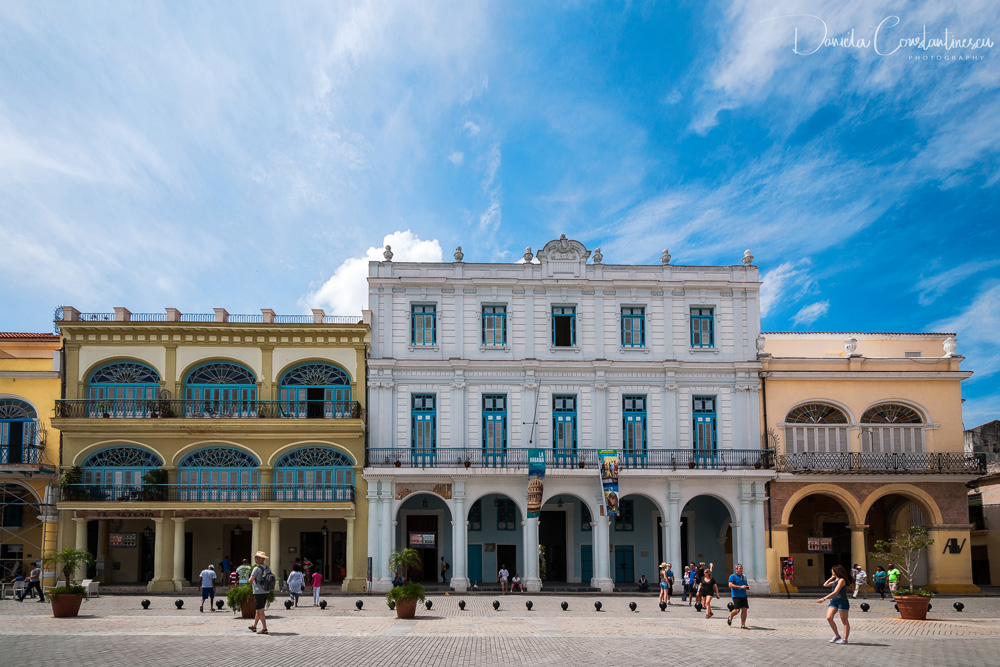 A sunny day in Plaza Vieja Old Havana