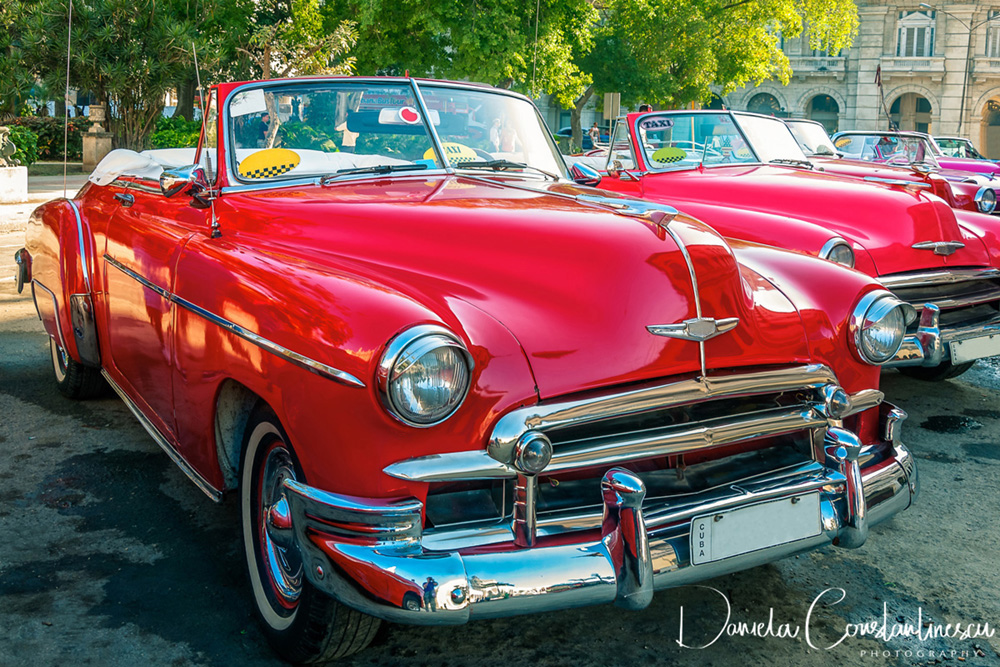 Old Vintage taxis in Havana