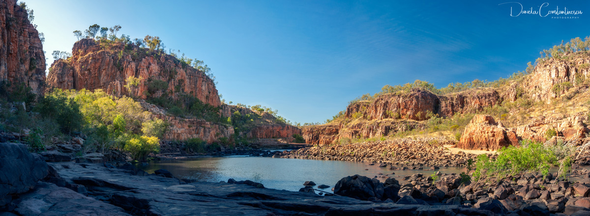 Australia Katherine River Gorge Panorama