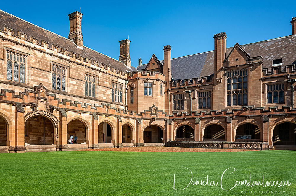 Sydney University Australia -Quadrangle courtyard