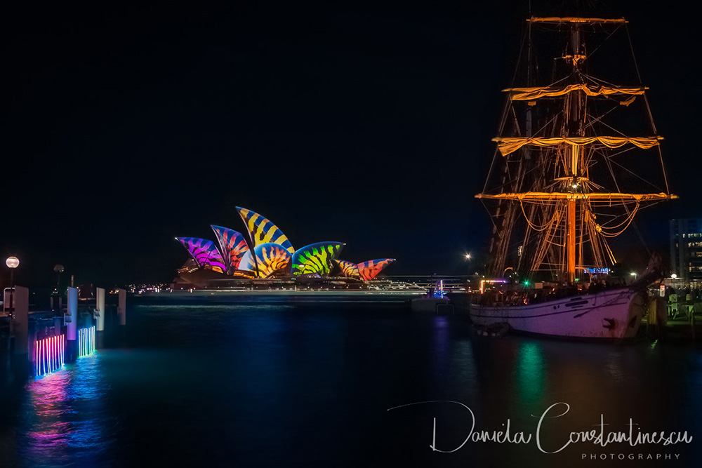 Vivid Sydney 2017  A Tall Ship